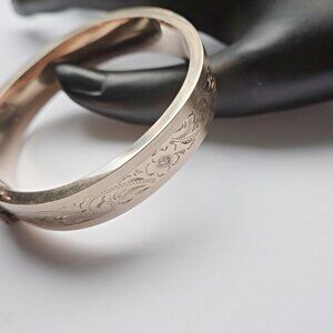 Antique Victorian  Gold Filled Bangle Bracelet